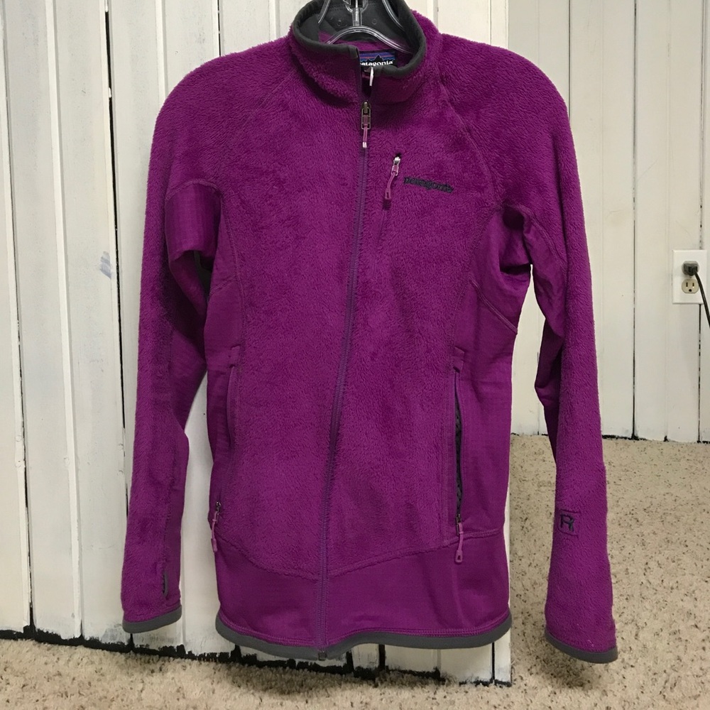 Purple Patagonia fleece